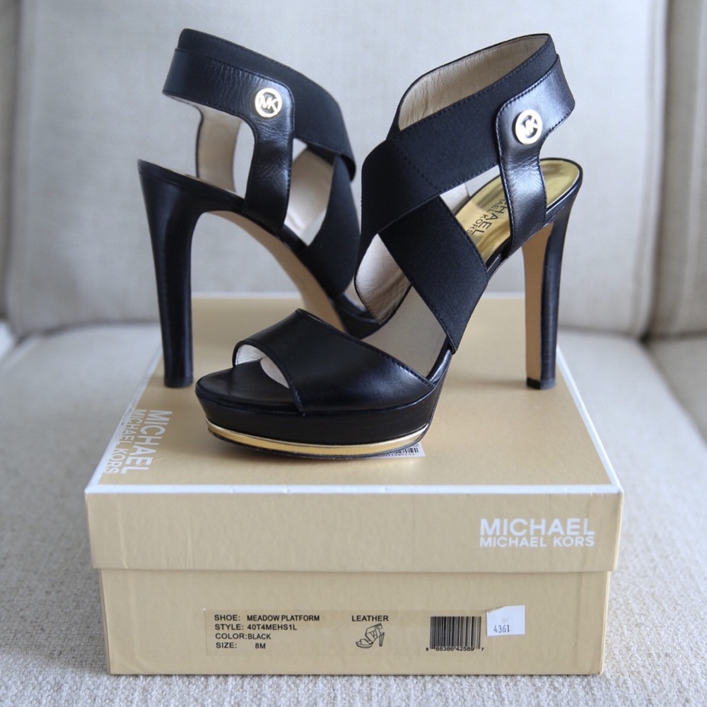 Michael Kors Meadow Platform Heels
